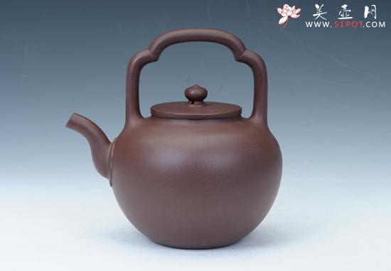 紫砂壶图片：吴径提梁 - 美壶网