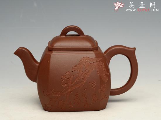 紫砂壶图片：福八方 - 美壶网