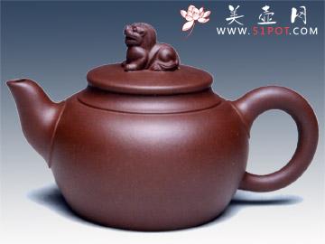 紫砂壶图片：伏狮 - 美壶网