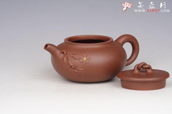紫砂壶图片：侧面图4 - 美壶网