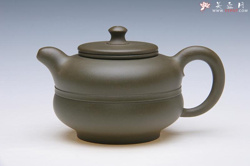 紫砂壶图片：绿缘壶 - 美壶网