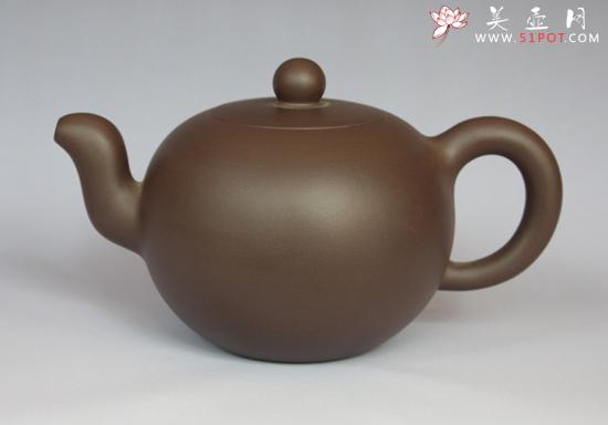 紫砂壶图片：圆珠 - 美壶网