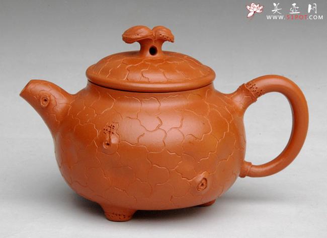 紫砂壶图片:供春 110CC - 美壶网