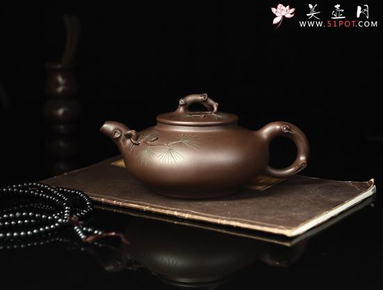 紫砂壶图片：四季常青 - 美壶网