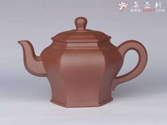 紫砂壶图片：六方宫灯 - 美壶网