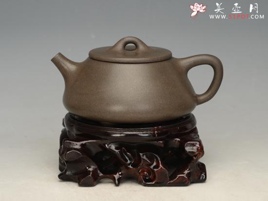 紫砂壶图片：石瓢  容量：280cc - 美壶网