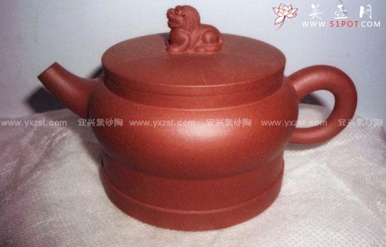 紫砂壶图片：狮樽壶 - 美壶网