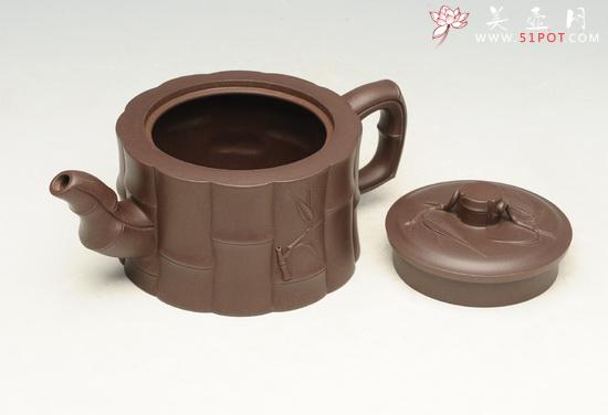 紫砂壶图片：一捆竹   300cc - 美壶网