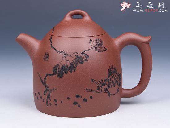 紫砂壶图片：秦权 - 美壶网