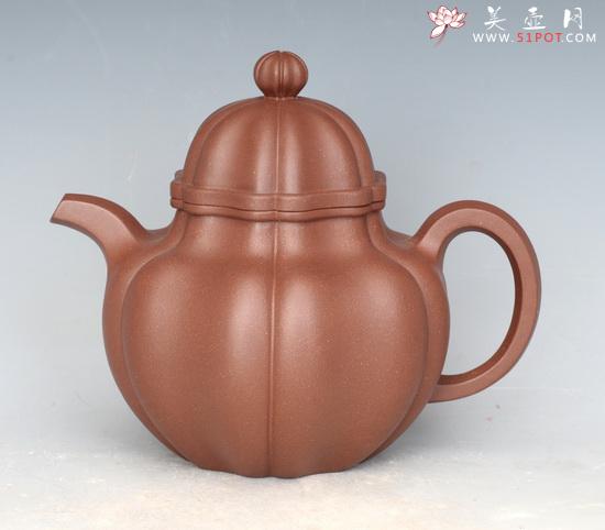 紫砂壶图片：掇球筋纹 - 美壶网