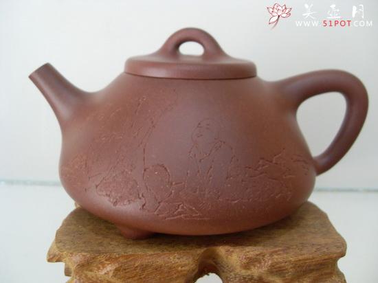 紫砂壶图片：石瓢壶 - 美壶网