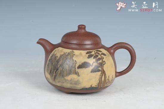 紫砂壶图片：匏瓜春色 - 美壶网