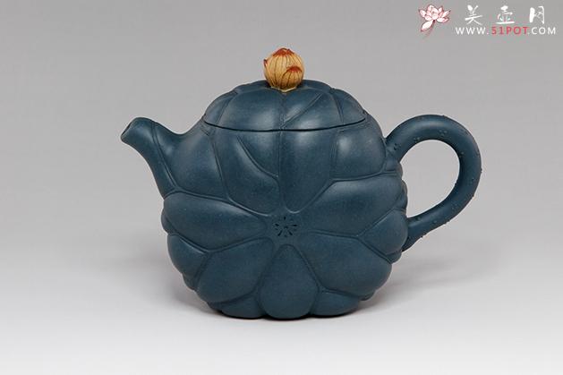 紫砂壶图片：清风荷叶壶 - 美壶网