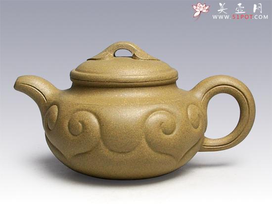 紫砂壶图片:仿古如意 - 美壶网