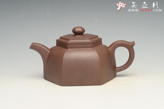 紫砂壶图片：六方井栏 - 美壶网