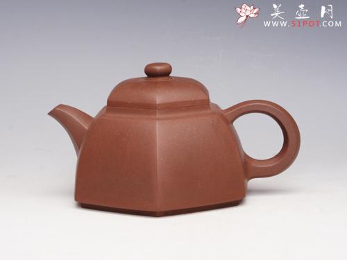 紫砂壶图片:六方清泉 - 美壶网