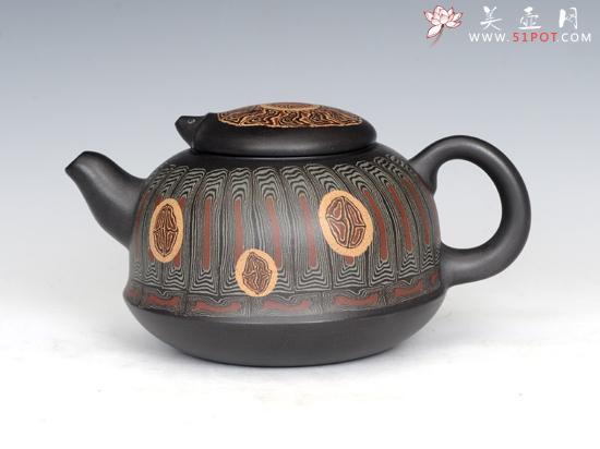 紫砂壶图片：大智若愚 - 美壶网