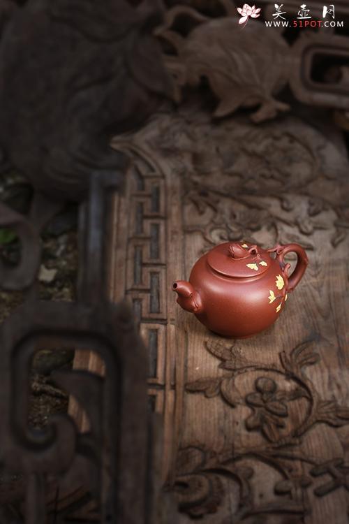 紫砂壶图片：玉兰飘香 - 美壶网