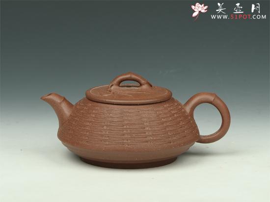 紫砂壶图片：双丝竹编 - 美壶网