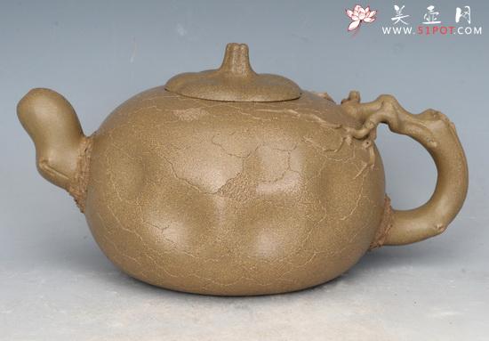 紫砂壶图片：薄胎供春 - 美壶网