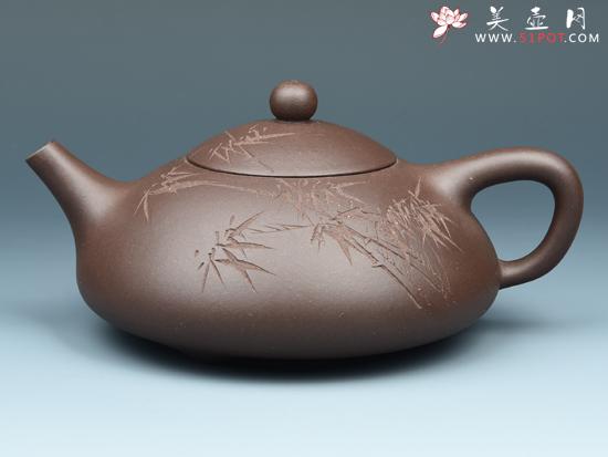 紫砂壶图片：玉乳石瓢 - 美壶网