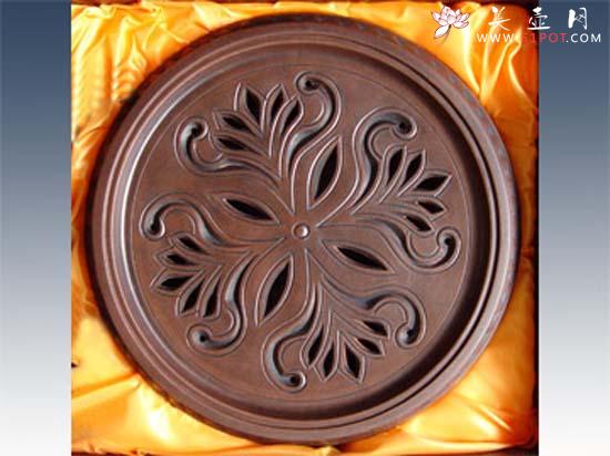 紫砂壶图片：菊花茶海 - 美壶网