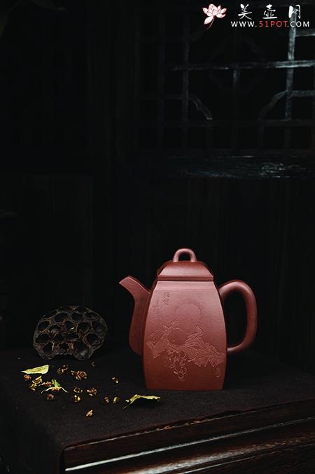 紫砂壶图片：汉方 - 美壶网