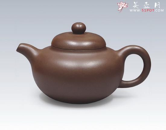 紫砂壶图片：柿圆    1500元 - 美壶网