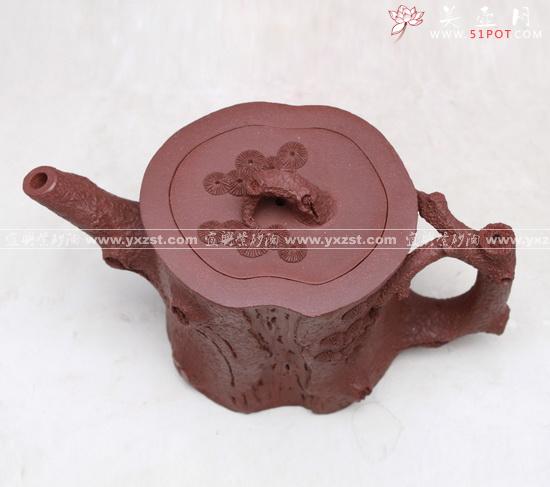 紫砂壶图片：松桩六 - 美壶网