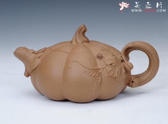 紫砂壶图片：南瓜 - 美壶网