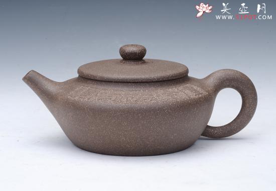 紫砂壶图片：双扁 - 美壶网