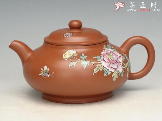 紫砂壶图片:富贵金珠 - 美壶网