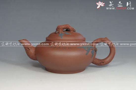 紫砂壶图片：松 - 美壶网