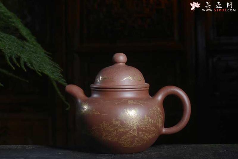 紫砂壶图片：掇球壶 - 美壶网