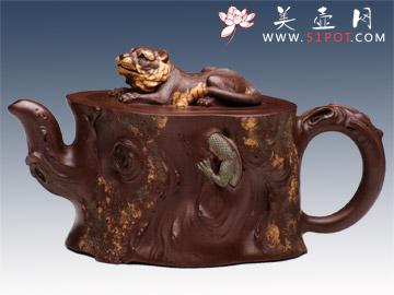 紫砂壶图片：卧虎藏龙 - 美壶网