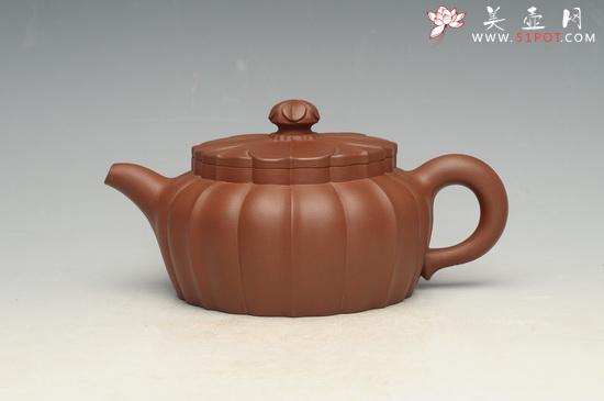 紫砂壶图片：葵八瓣 - 美壶网