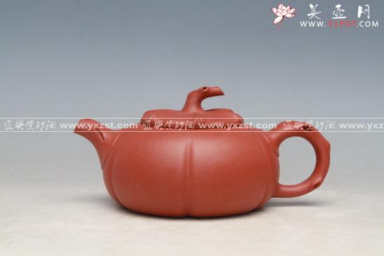 紫砂壶图片：柿子壶 - 美壶网