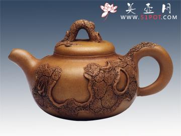 紫砂壶图片：树瘿壶 - 美壶网