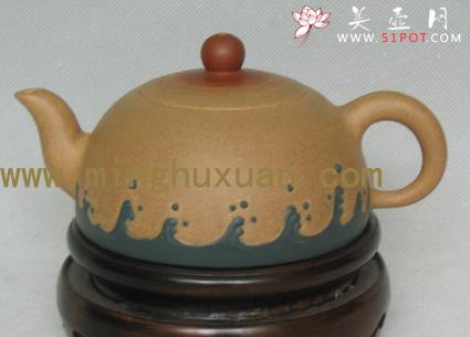 紫砂壶图片:旭日东升壶 - 美壶网