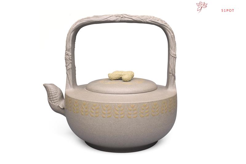 紫砂壶图片:五谷丰登 - 美壶网