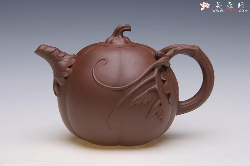 紫砂壶图片：束腰高南瓜 - 美壶网