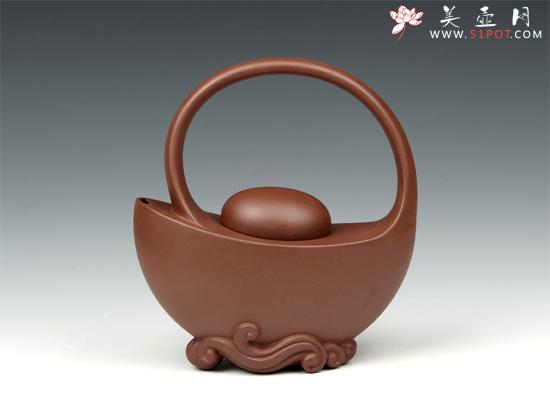 紫砂壶图片：财源滚滚 - 美壶网