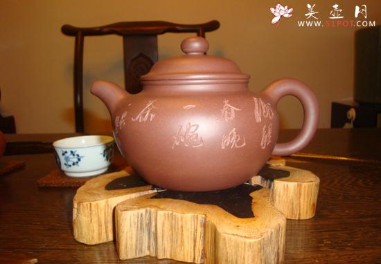 紫砂壶图片:莲子 - 美壶网