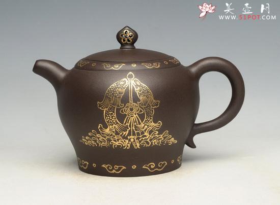 紫砂壶图片：禅泉一般若 - 美壶网