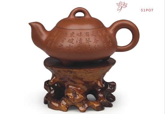 紫砂壶图片：君子石瓢 - 美壶网