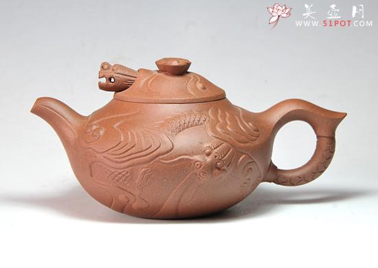 紫砂壶图片：云龙 - 美壶网