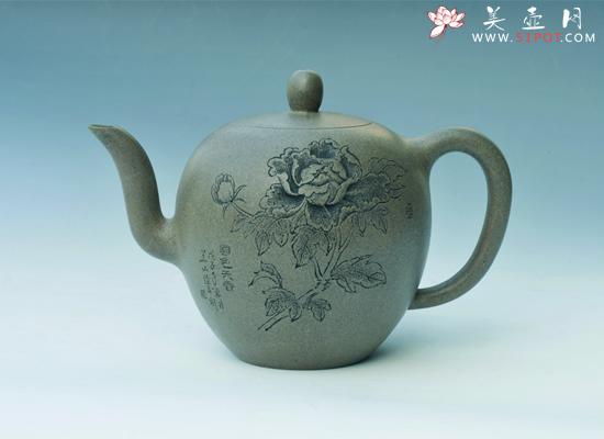 紫砂壶图片：富贵美人肩 - 美壶网