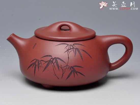 紫砂壶图片：景舟石瓢 - 美壶网