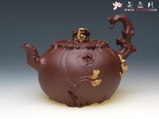 紫砂壶图片：亲情 - 美壶网