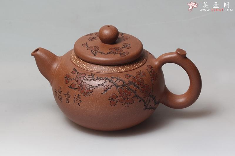 紫砂壶图片：红圆珠 - 美壶网